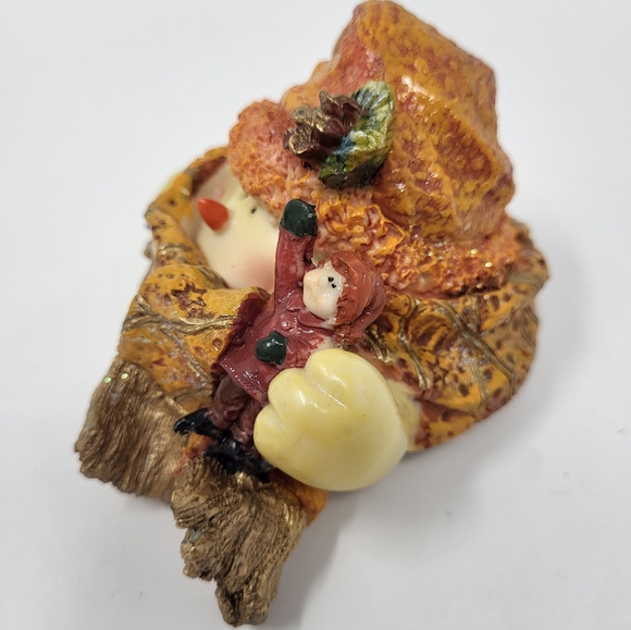 Snowman Winter Holiday Candle Topper Decor - Picture 2 of 9